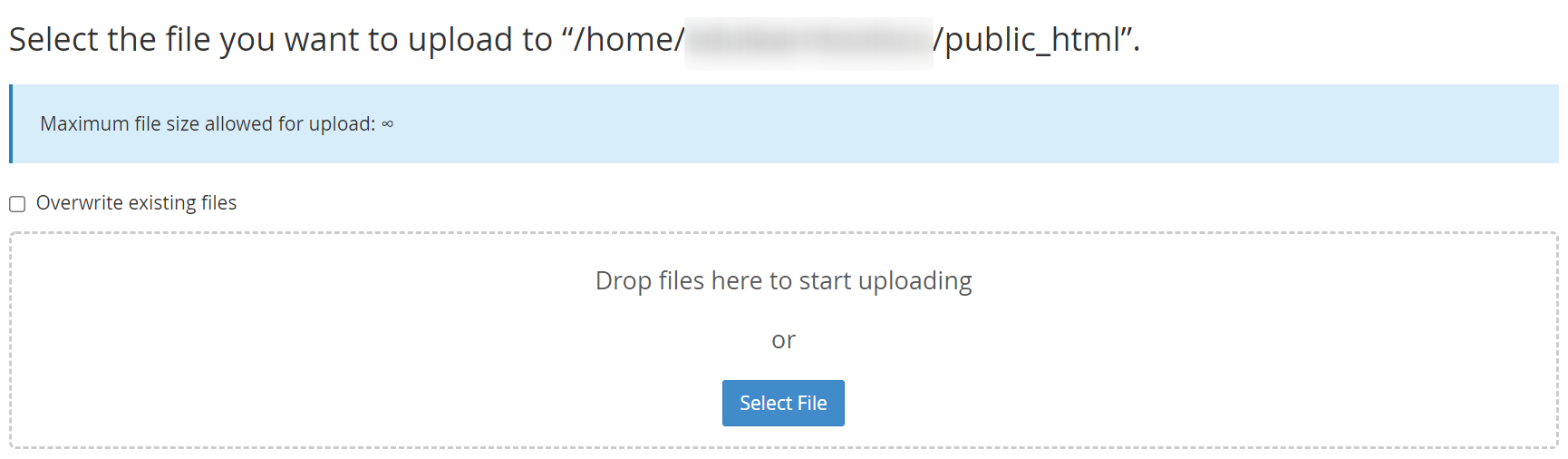 upload laravel backup