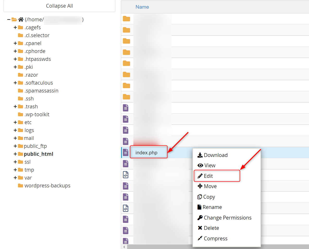 Laravel Shared Hosting - index.php