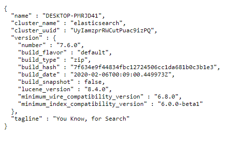 Elasticsearch Port Availability