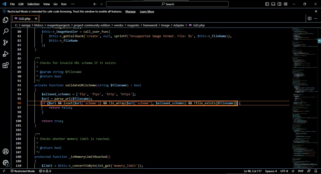 Replaced Code