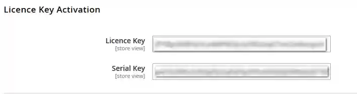 Licence Key Activation