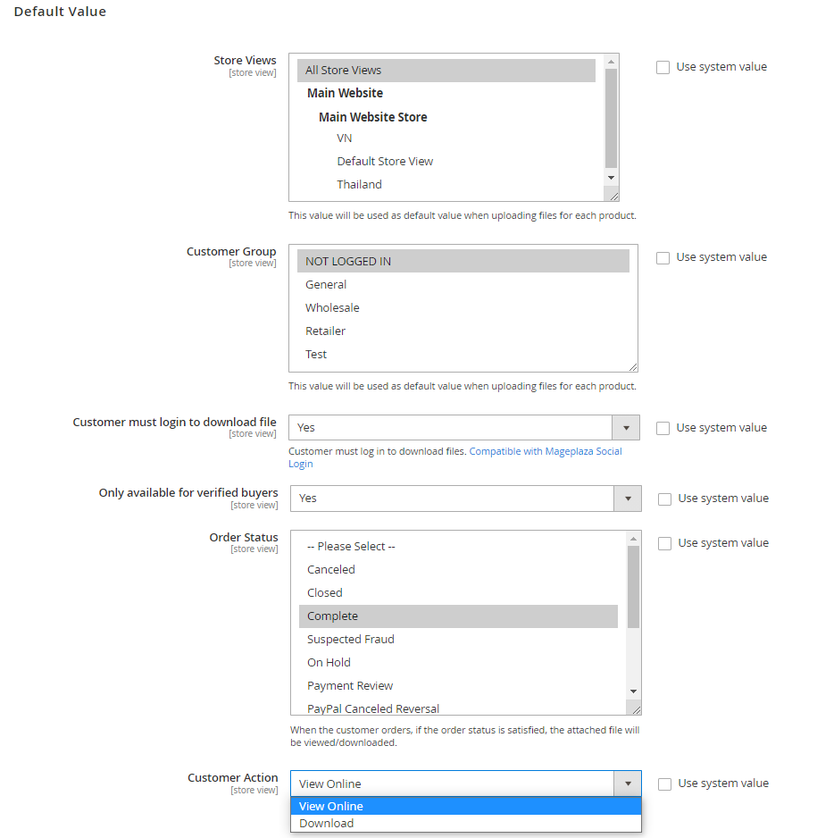 Product Attachments for Magento 2 by MagePlaza