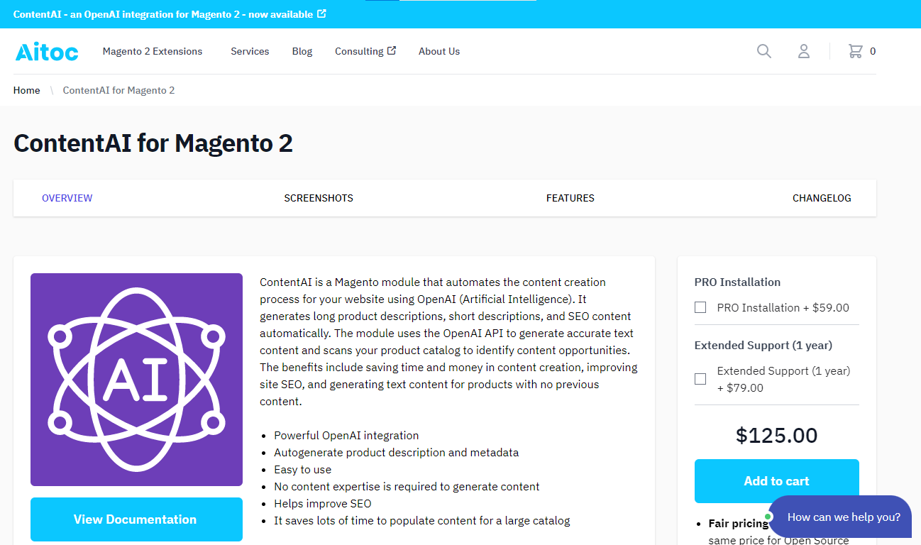 ContentAI for Magento 2 by Aitoc