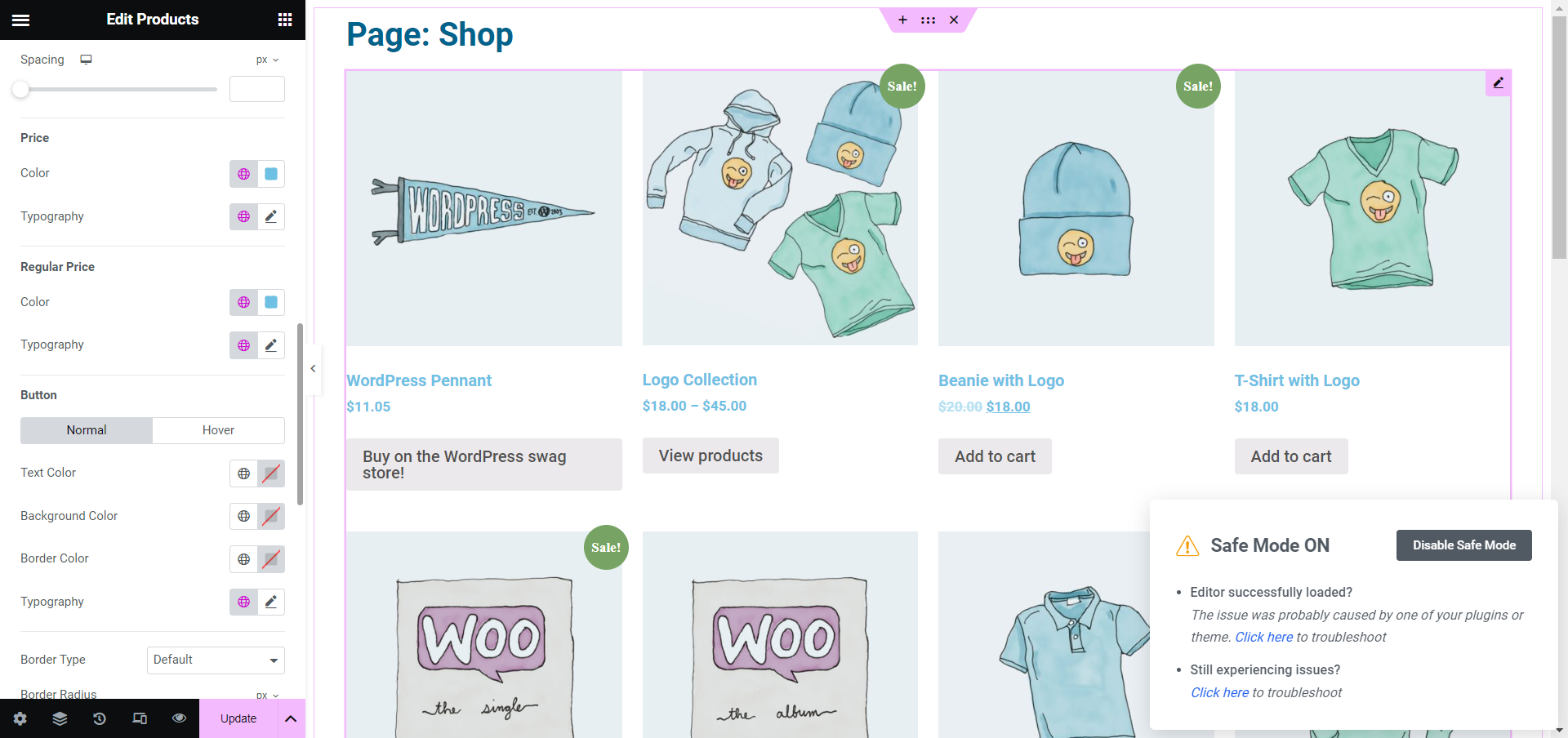 Building WooCommerce Store With Elementor