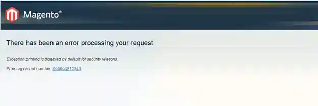 Exception Printing Is Disabled By Default For Security Reasons
