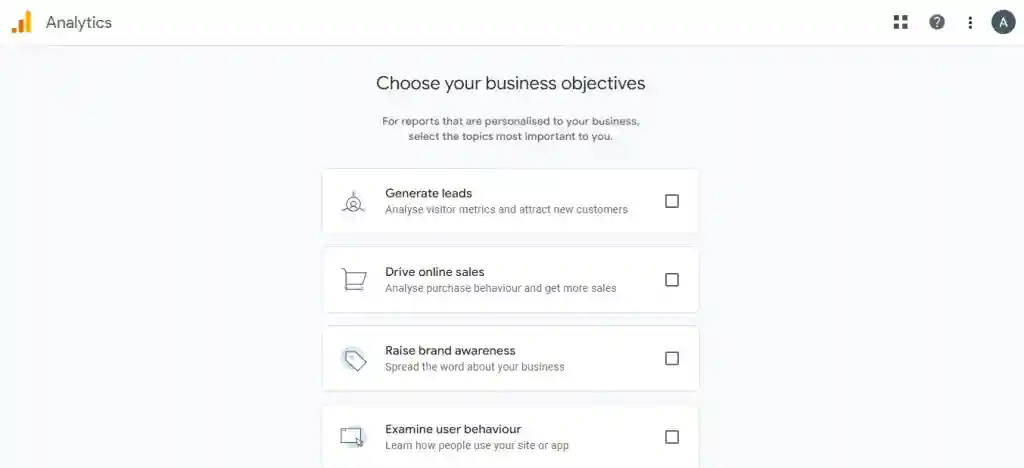 Business Objectives