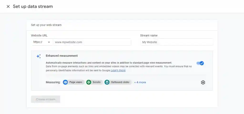 Create Stream