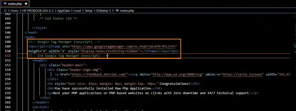 Add Script