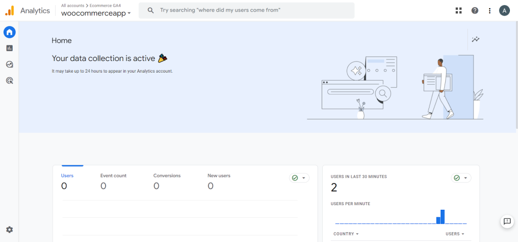 ecommerce tracking in google analytics 4