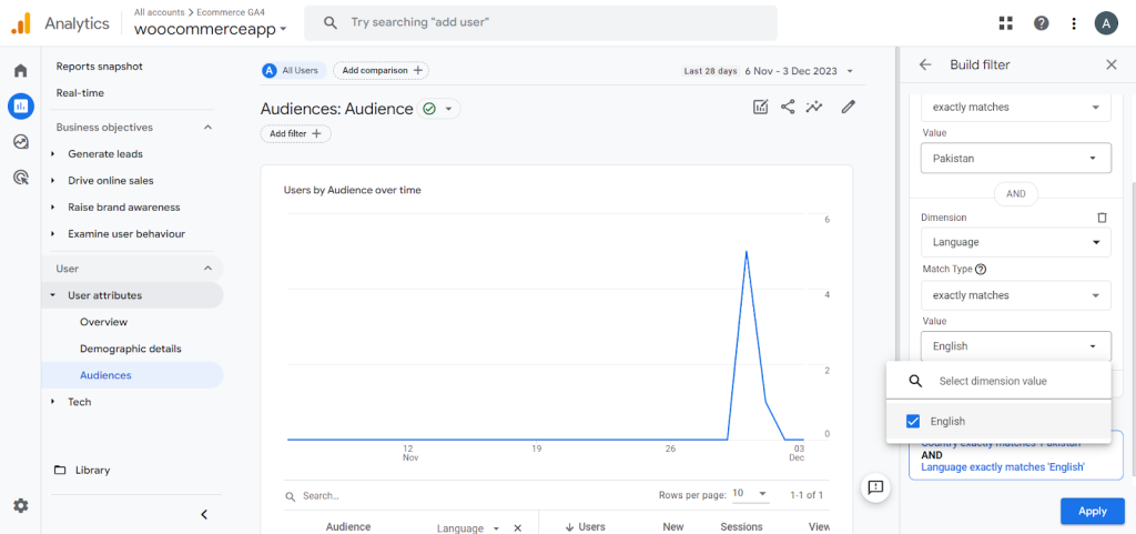 ecommerce tracking in google analytics 4