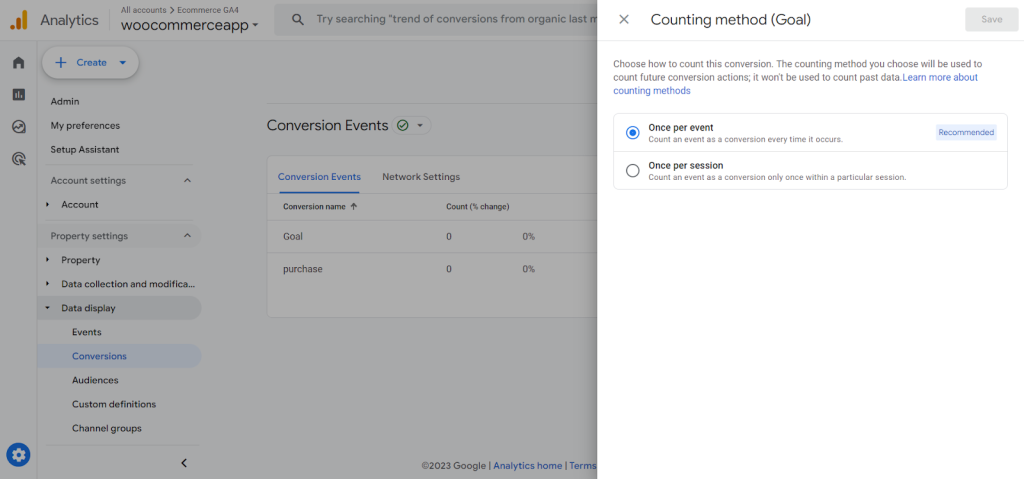 ecommerce tracking in google analytics 4