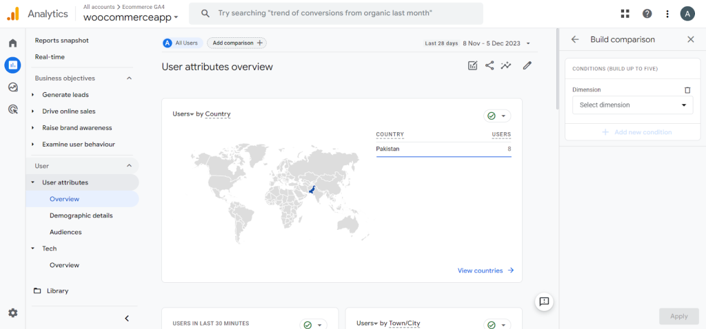 ecommerce tracking in google analytics 4