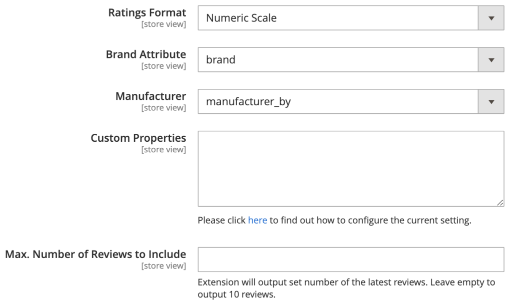 Magento 2 rich snippets