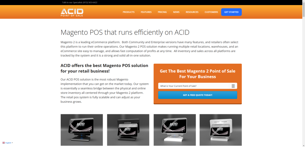 Magento 2 POS system by Acid POS