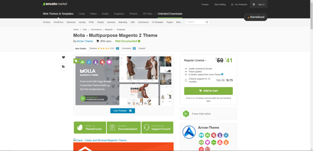 Molla - Multipurpose Magento 2 Theme