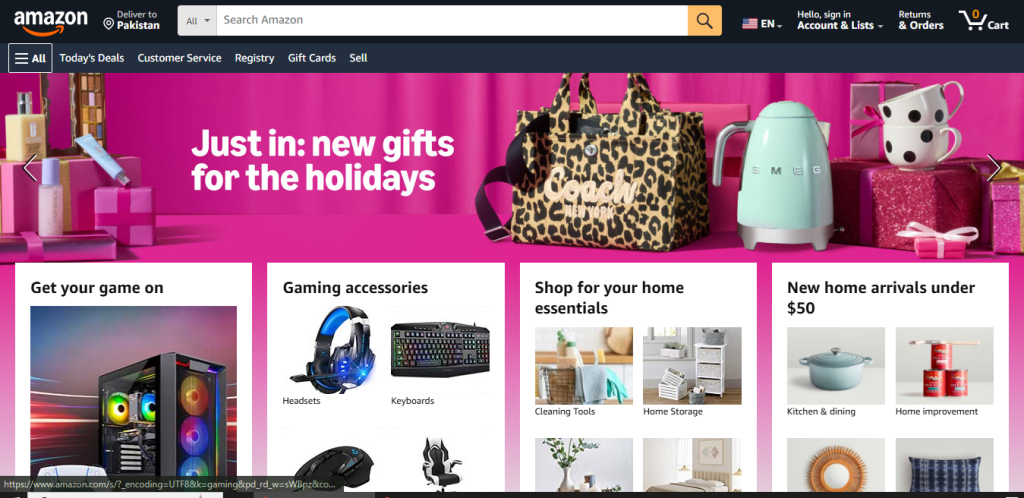 Ecommerce Category Page