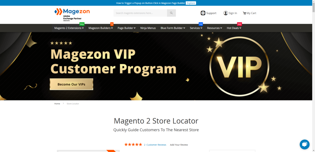 Magento 2 Store Locator by Magezon