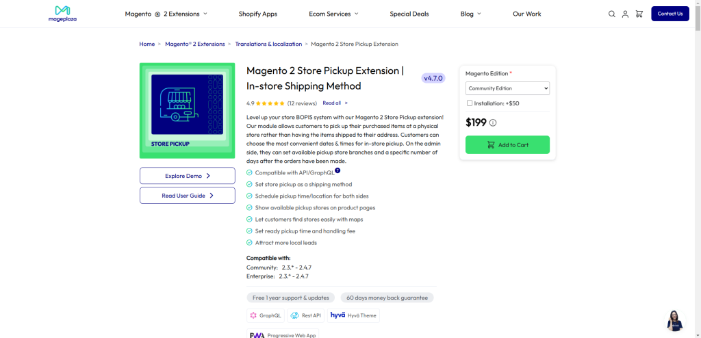 Store Locator for Magento 2 by Mageplaza