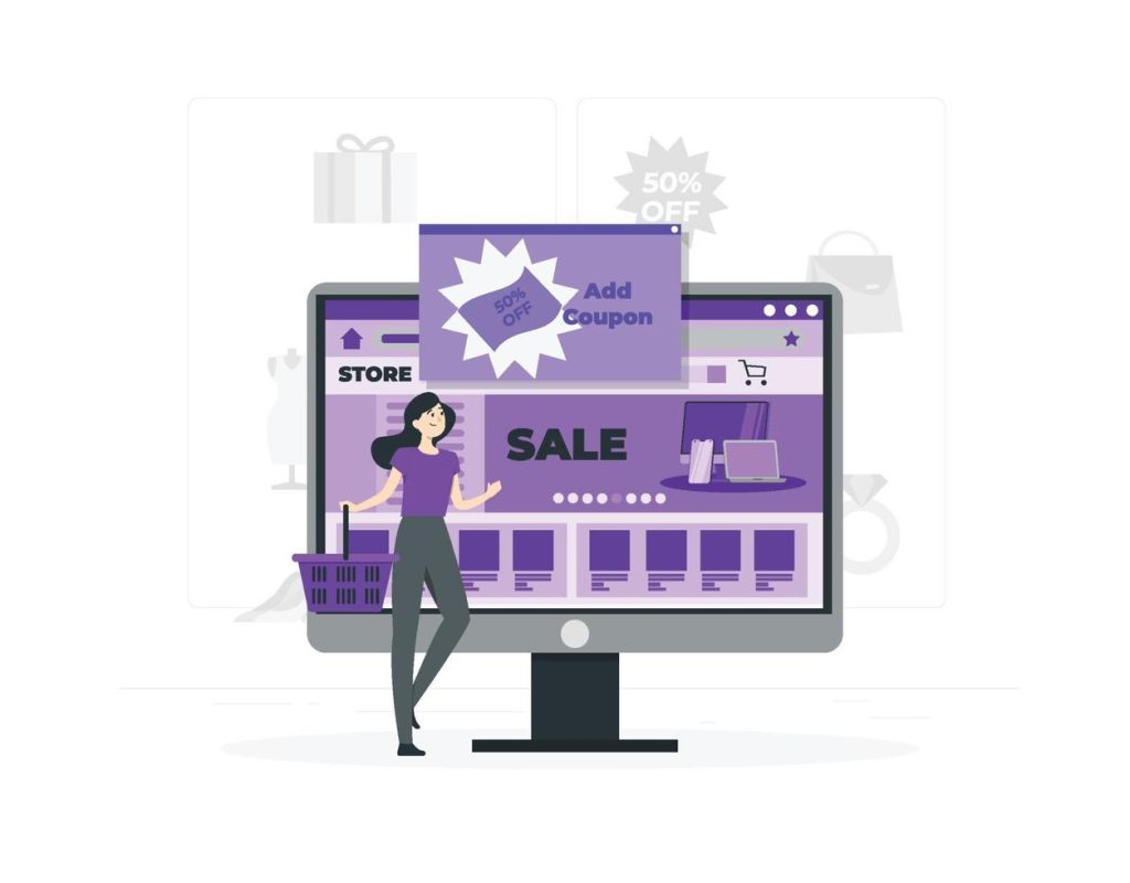 ecommerce homepage