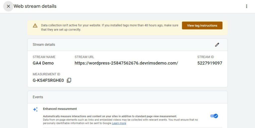 google analytics 4 wordpress