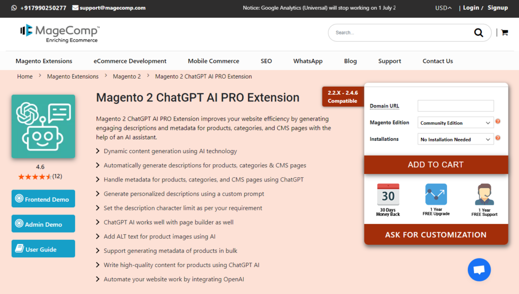 Magento 2 ChatGPT AI pro Extension by MageComp.png